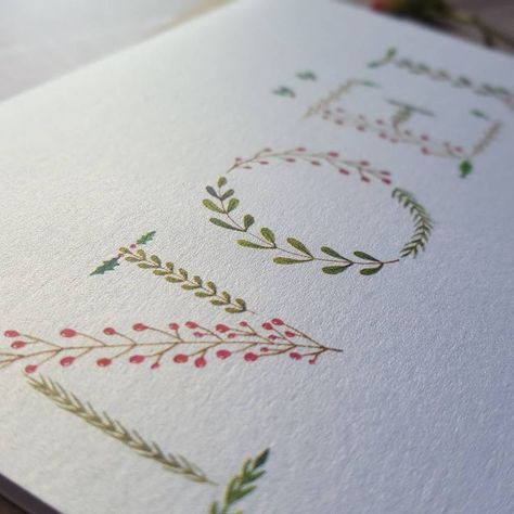 Christmas Card Designs Watercolour, Diy Christmas Cards Handmade Ideas, Hand Made Christmas Cards, Handmade Christmas Cards Ideas Creative, Christmas Calligraphy Cards, Beautiful Christmas Cards Handmade, Diy Watercolor Christmas Cards, Christmas Card Ideas Handmade, Christmas Card Design Ideas