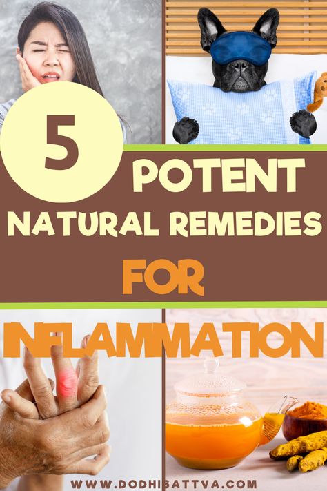 Sore Joints Remedies, Ginger For Inflammation, Remedies For Inflammation, Swelling Remedies, Natural Dog Remedies, Inflammation Remedies, Arthritic Hands, Anti Inflammation Recipes, Inflammatory Recipes