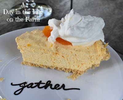 A Day in the Life on the Farm: Tang Cheesecake #FoodnFlix Tang Recipes, Pie Cream Cheese, Food Nutrition Facts, Life On The Farm, Whipped Cream Cheese, Peace And Quiet, Perfect Pies, Kraft Recipes, Flavored Drinks