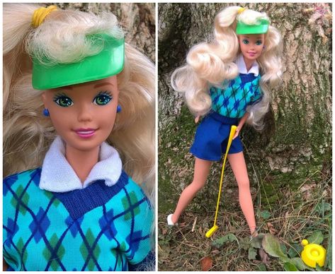 Golf Date, Ken And Barbie, Vintage Barbie Dolls, Barbie Friends, Interesting Photos, Barbie And Ken, Golf Outfit, Vintage Barbie, Birdy