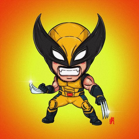 ✨Wolverine✨ #ngamblar #ilustration #drawing #characterdesign #fanart #procreate #digitalilustration #cute #cuteart #chibi #doodles #doodlesofinstagram #chibianime #anime #marvel #marvelstudios #deadpool #deadpoolandwolverine #xmen #wolverine #hughjackman Wolverine Doodle, Chibi Doodles, Hugh Jackman, Xmen, Marvel Studios, X Men, Anime Chibi, Sonic, Deadpool