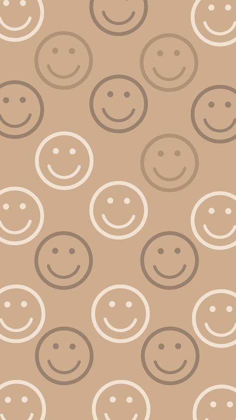 MochaLatte Inspired, Trendy Aesthetic, Smiley Face, iPhone Wallpapers, Cute Aesthetic Smiley Face, Iphone Background Inspiration, Wallpapers Cute, Cheetah Print Wallpaper, Cute Iphone Wallpaper Tumblr, Happy Smiley Face, Cute Smiley Face, Cute Home Screens, Simple Phone Wallpapers