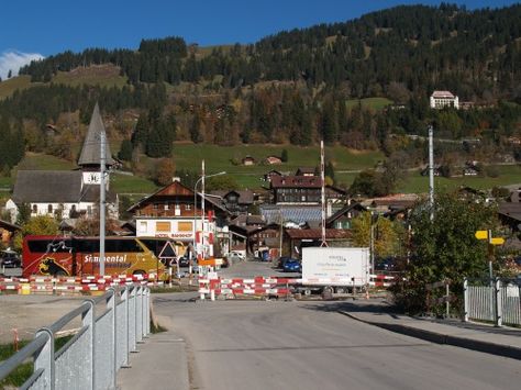 An ordinary bridge in Saanen, Bern, Switzerland close the railwayz station. It became famous by the DDLJ. Ddlj Switzerland, Saanen Switzerland, Bern Switzerland, Bern, Railway Station, Places To See, Switzerland, Bridge, Google Search