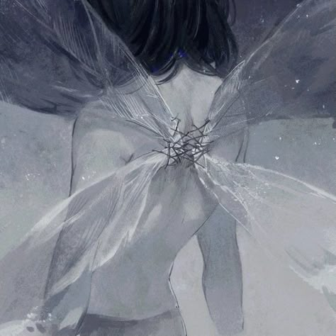 Ethereal Art, Dreamy Art, 영감을 주는 캐릭터, The Wings, Pretty Art, Dark Art, Aesthetic Art, Aesthetic Anime, Beautiful Art