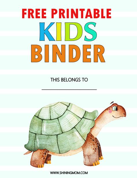 Homeschool Binder Cover, Life Binder Printables, Preschool Binder, Girls Lounge, Binder Printables Free, Homeschool Binder, Agenda Book, Student Binders, Binder Covers Printable