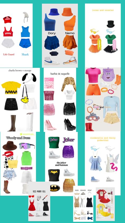 Cute Easy Halloween Costumes, Fun Halloween Outfits, Classy Halloween Costumes, Halloween Fits, Cute Group Halloween Costumes, Matching Halloween Costumes, Trio Halloween Costumes, Pretty Halloween Costumes