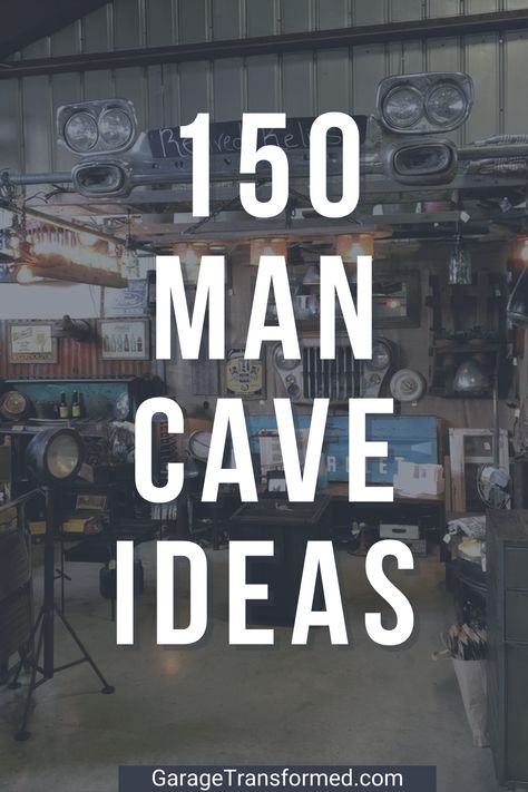 150 Man Cave Ideas to Inspire You Shop Man Cave Ideas, Basement Man Cave Ideas, Unique Man Cave Ideas, Sports Room Man Cave, Garage Man Cave Ideas, Classy Man Cave, Dream Man Cave, Best Man Caves, Outdoor Man Cave