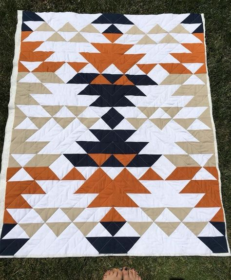 Southwest Quilt Patterns, Aztec Quilt Pattern, Gradient Quilt, Native American Quilt Patterns, American Quilts Patterns, Aztec Quilt, Southwestern Quilts, Native American Quilt, Southwest Quilts