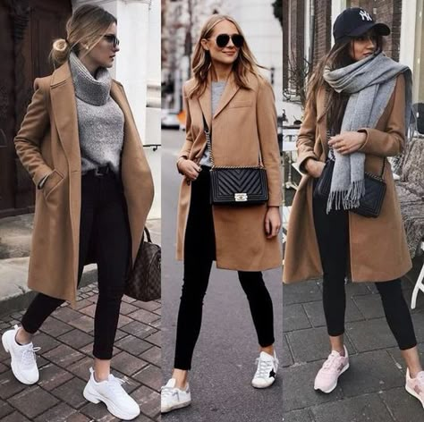 Mode Ab 50, Ny Outfits, New York Outfits, Europe Outfits, Winter Fashion Outfits Casual, Paris Outfits, Mode Casual, Winter Mode, Casual Winter Outfits