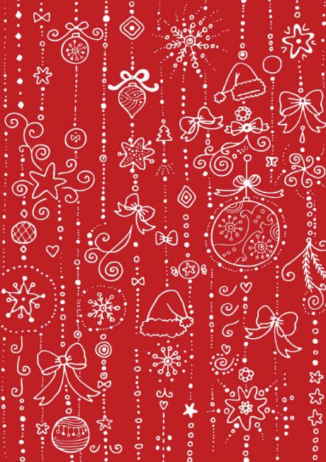 Christmas scrapbook paper - white on red doodle design - Lien PDF au dessus de l'image (MDP ActivityVillage.co.uk) Christmas Scrapbook Paper, Christmas Papers, Doodle Design, Christmas Doodles, Family Ideas, Christmas Graphics, Christmas Packaging, Christmas Scrapbook, Pretty Christmas