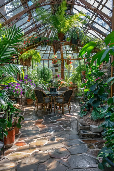 30 Beautiful Greenhouse Designs to Create Your Dream Garden Greenhouse Sun Room, Plant Conservatory, Garden Beds Raised, Amazing Home Office, Dream Greenhouse, Botanical House, Beautiful Greenhouse, Raised Gardens, Tropical Greenhouses