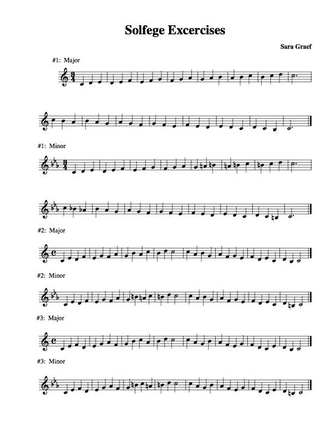 Solfege exercises....middle and high school depending on the level of your students Sight Reading Exercises, High School Health Lessons, Teaching Choir, Choir Classroom, Piano Tips, Reading Exercises, Middle School Choir, High School Choir, Singing Exercises