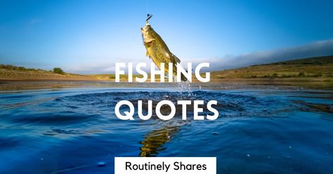 A list of fishing quotes and sayings including ones that are funny, cute, inspirational, short and about love, life, bass or fly fishing. Quotes About Teaching, Fish Quotes, Fish List, Brain Surgery, Never The Same, Fishing Quotes, Father Quotes, Henry David Thoreau, Catching Fish