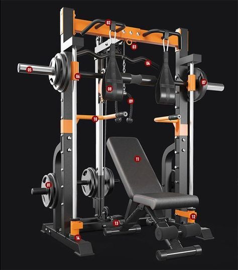 Gym Roller, Exercise Benches, Gym At Home, Gym Machines, Smith Machine, Home Gym Design, Home Workout Equipment, Squat Rack, Abdominal Exercises