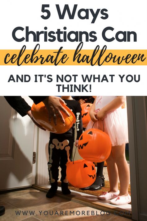 5 Ways Christians Can Celebrate Halloween Christian Halloween Decor, Christian Halloween Costumes, Christian Halloween Ideas, Christian Food, Halloween Christian, Fall Family Activities, Christian Halloween, Fall Family Fun, Halloween Class Party