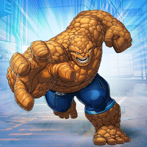 Patrick Brown | Thing Here's some more poses of Thing, I've also added the character turns. #fantasticfour #thing #art #art #digitalart… | Instagram Patrick Brown Art, Baxter Building, Patrick Brown, Ben Grimm, Fantastic Four Marvel, Thor Art, Marvel Character Design, Fantastic 4, Marvel Cards