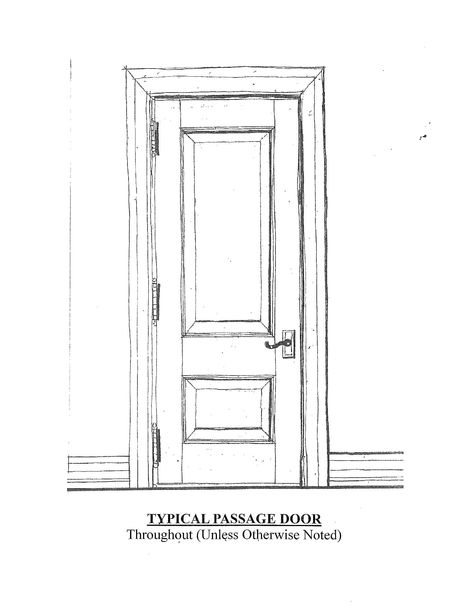 Door Ideas, Door Style, Interior Doors, Passage Door, Interior Design Drawing, Sketch Drawing Door Ideas, Closing Door Drawing Reference, Door Illustration Drawings, Door Drawing Sketch, Door Drawing Reference, Doors Drawing, Door Reference, Door Sketch, Door Interior Design