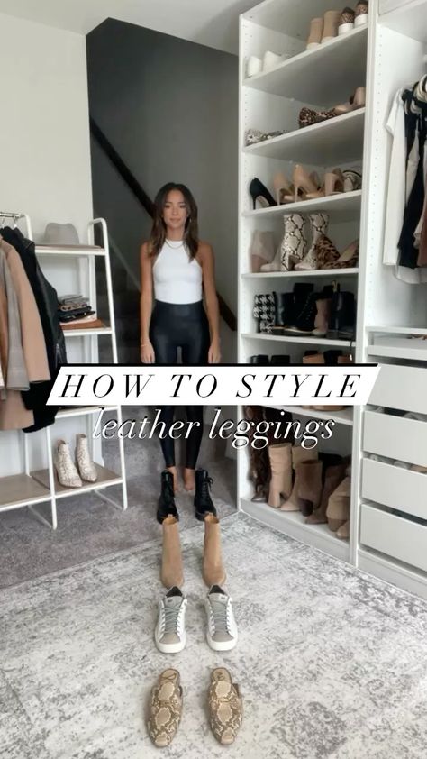 Faux Leather Leggings Outfit Winter, Faux Leggings Outfit, Liquid Leggings Outfit, Leather Leggings Outfit Night Going Out, Leather Leggings Outfit Night, Leather Leggings Outfit Fall, Leather Leggings Outfit Winter, Leather Leggings Casual, How To Style Leather Leggings