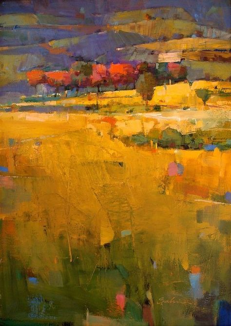 Abstract Art Nature, Loose Painting, Colorful Landscape Paintings, Peisaj Abstract, Impressionist Landscape, Landscape Art Painting, Tableaux Paysage, Landscape Artwork, Abstract Landscapes