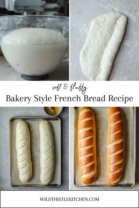 Sweet French Bread, French Bread Recipe Instant Yeast, French Bread Mini Loaf, French Crusty Bread Recipe, French Bread Recipe Easy, Delicious Bread For Breakfast, Fluffy Dough Recipe, Quick And Easy Baguette Recipe, French Bread Dough Recipes