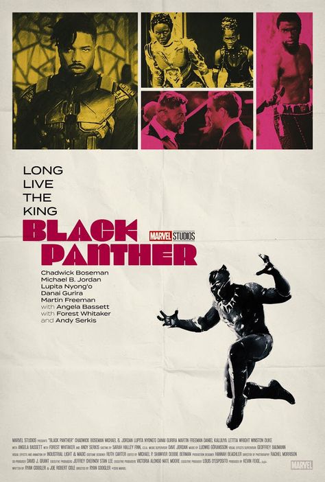 The Black Panther Black Panther Poster, Black Panther Movie, Forest Whitaker, Wall Pics, Letitia Wright, Notes App, Angela Bassett, The Black Panther, College Decor