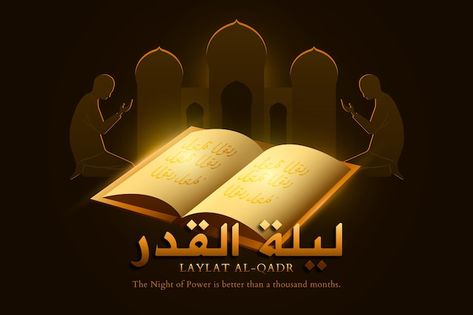 Gradient laylat al-qadr illustration | Free Vector #Freepik #freevector #lailatul-qadr #islamic-illustration #muslim-illustration #arabic Nuzulul Quran, Lailatul Qadr, Muslim Illustration, Lailatul Qadar, Islamic Illustration, Laylat Al Qadr, Laylat Al-qadr, Al Qadr, Tahajjud Prayer