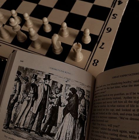 Writing Dark Academia, Aesthetic Chess, Literature Classics, Dark Academia Wallpaper, Books Literature, Academia Wallpaper, Great Expectations, Dark Academia Aesthetic, La Face