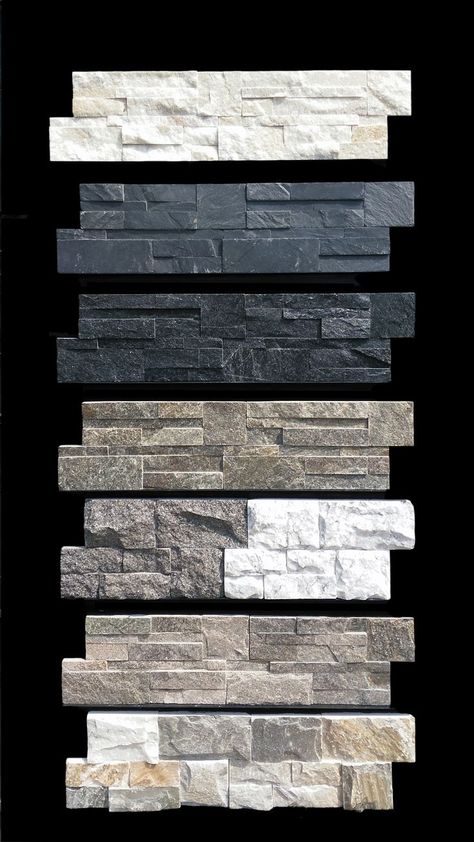 Natural Wall Stone Cladding Tiles Design For Hall, Exterior Stone Wall Cladding, Stone Cladding Interior, Stone Cladding Exterior, 3d Stone Wall, Wall Cladding Designs, Indoor Stairs, Wall Cladding Tiles, Stairs Wall