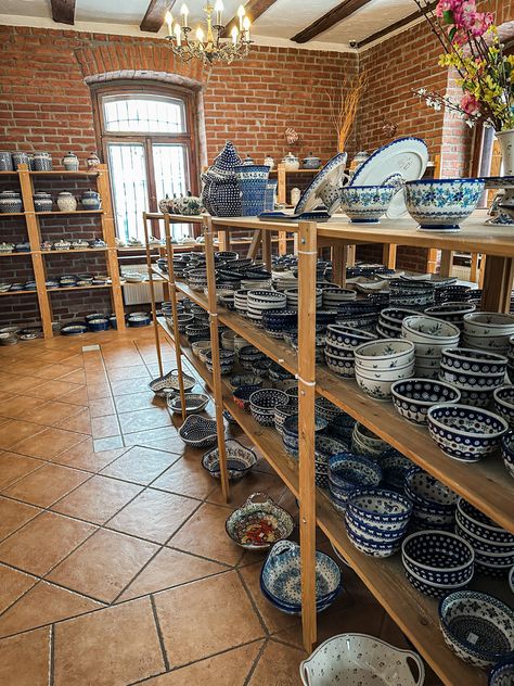 Polish Pottery Shopping in Bolesławiec, Poland + Map • Jessica Lynn Writes Polish Interior, Poland Map, Polish Pottery Boleslawiec, Pottery Shop, Interactive Map, Polish Pottery, Christmas 2024, The Kids, Poland