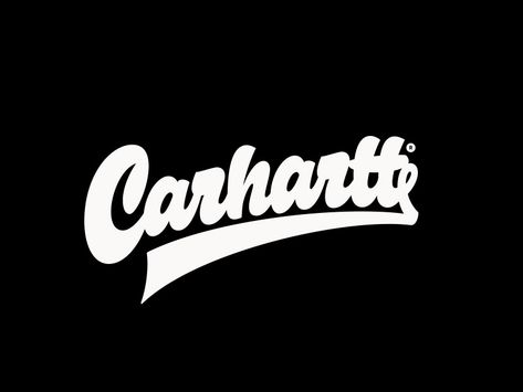 Carhartt Wallpaper, Carhartt Design, Handwritten Type, Calligraphy Artist, Carhartt Logo, Vinyl Quotes, Lettering Calligraphy, Wallpapers Images, Creative Poster Design