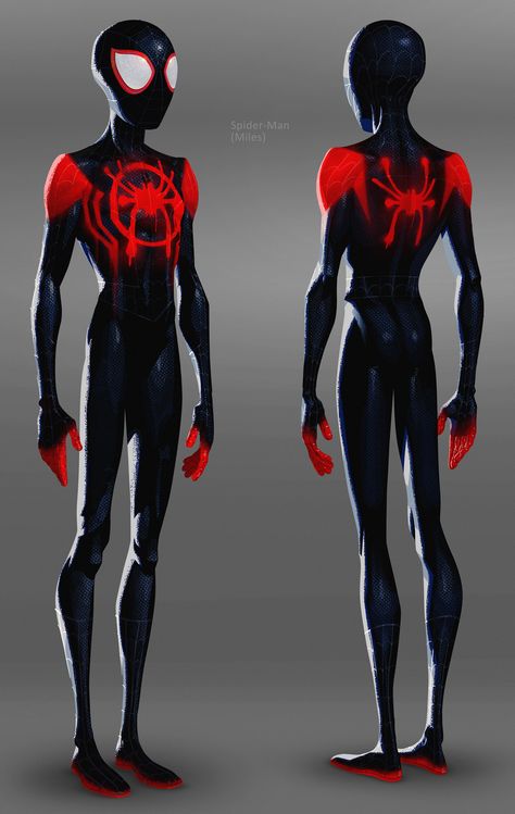 ArtStation - Miles Morales (Spider-Man: Into The Spider-Verse), Yashar Kassai Spider Man Across The Spider Verse Concept Art, Spiderman Into The Spiderverse Concept, Spider Man Concept Art, Miles Morales Concept Art, Yashar Kassai, Spiderverse Concept Art, Spider Verse Concept Art, Drawing Man, Art Spiderman