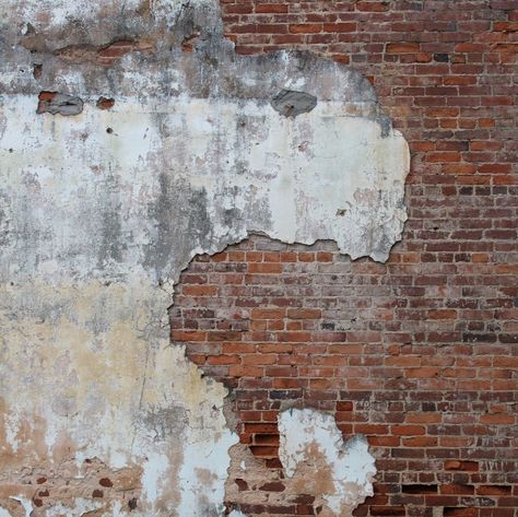 Exterior Wall Texture, Vintage Home Interior Design, Vintage Home Interior, Walls Ideas, Brick Interior Wall, Old Brick Wall, Break Wall, Brick Interior, Distressed Walls