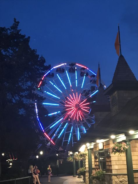 Ferris Wheel at Canobie Lake Park, Salem NH Scream Fest, Canobie Lake Park, Best Amusement Parks, Amusement Park Rides, Amusement Park, New Hampshire, Ferris Wheel, Fair Grounds, Lake