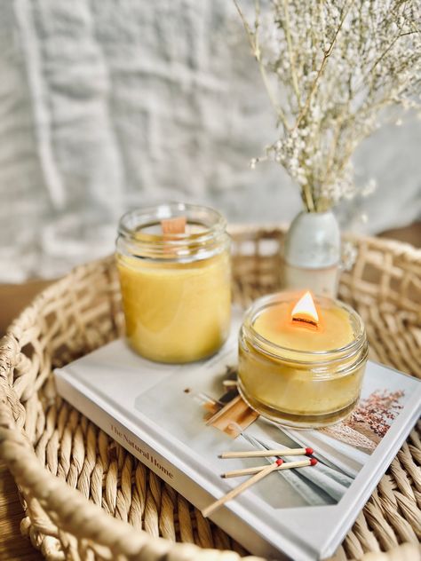 These beautiful honey vanilla candles are made from 100% natural ingredients 💛 And with Mother's Day just around the corner, they are the perfect handmade gift to fill a home with warmth and calm.⁠ ⁠ These are quick and easy to create, tap the link to follow our recipe x ⁠ Honey Vanilla Candle, Berry Crumble Bars, Vanilla Candles, Honey Candles, Diy Vanilla, Vanilla Honey, Cinnamon Candle, Honey Candle, Candle Pot