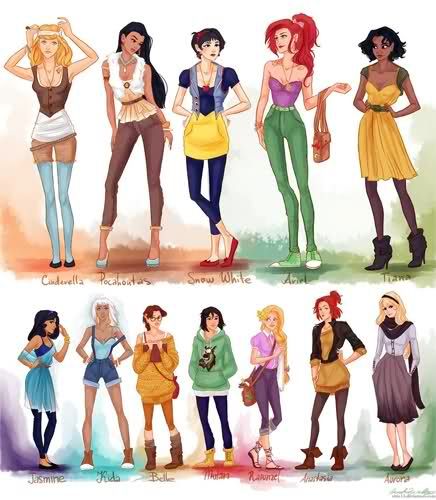 modern disney princess outfits, is it just me or does Ariel look like a hooker? Hipster Disney Princess, Hipster Princess, Disney Kızları, Hipster Disney, Modern Day Disney, Apartment Livingroom, Princesas Disney Anime, Disney Princess Outfits, Character Design Cartoon