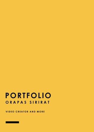 Cover of "Portfolio Video Creator" Video Editor Portfolio, Portfolio Video, Yearbook Layouts, Yearbook Pages, 포트폴리오 레이아웃, Web Portfolio, Portfolio Covers, Corporate Brochure Design, Portfolio Examples