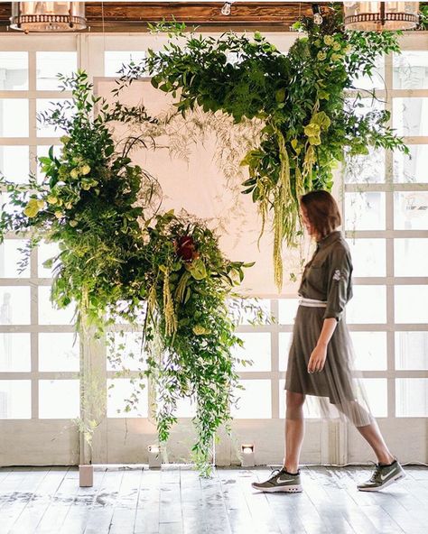 Flower Installation, Botanical Wedding, Greenery Wedding, Floral Style, Wedding Arch, Wedding Backdrop, Flower Wall, Floral Decor, Vintage Wedding