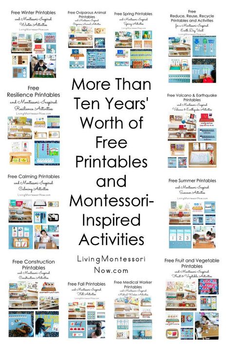 PreK + K Sharing Archives - Living Montessori Now Montessori Lesson Plans, Montessori Activities Preschool, Montessori Printables, Montessori Parenting, Montessori Lessons, Montessori Playroom, Montessori Art, Montessori Homeschool, Montessori Toddler Activities