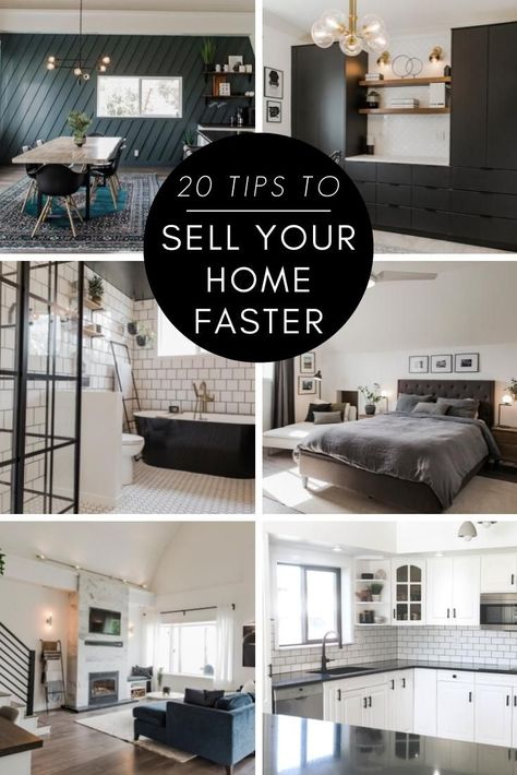 20 Things to help you get your home ready to sell! Use thing checklist if you are listing your house to learn everything you need to know for how to get your house ready to sell quickly and easily! Easy tips and tricks to make selling easier. Sell Your House Fast Tips, Checklist For Selling Your House, How To Sell A House Quickly, How To Sell Your House, Get Your House Ready To Sell, Get Home Ready To Sell, Home Selling Checklist, Getting A House Ready To Sell, Tips For Getting House Ready To Sell