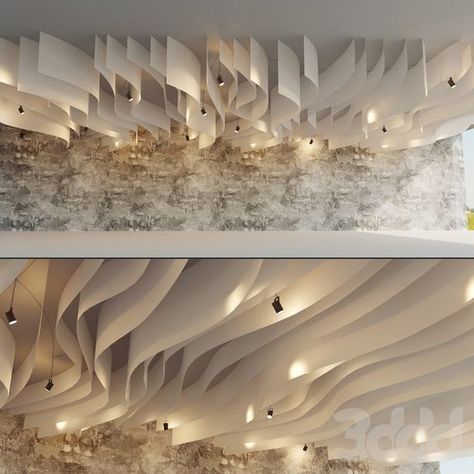 Jewelry Store Design, Architecture Design Drawing, Parametric Design, Suspended Ceiling, Ceiling Installation, False Ceiling, Architecture Presentation, Ceiling Decor, Hotel Design