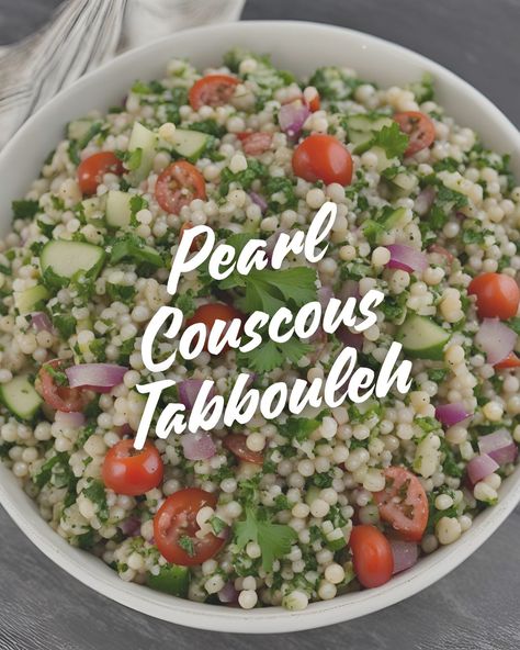 Craving something fresh and flavorful? 🌿   This Pearl Couscous Tabbouleh is a game-changer! 💥 With my handcrafted Electric Za'atar spice blend, it's a burst of Mediterranean flavors in every bite (and it’s a make-ahead favorite for those weekday lunches).   Check out the full recipe on my blog (link in bio or the url below)! #tabbouleh   #abiteofgood #abiteofgoodlife #recipe #recipes #spiceupyourlife #pearlcouscous #eatrealfood #eattherainbow #electriczaatar #makeaheadmeals Couscous Tabbouleh, Weekday Lunches, Tabbouleh Recipe, Mediterranean Flavors, Pearl Couscous, Couscous Recipes, Za Atar, Cous Cous, Eat The Rainbow