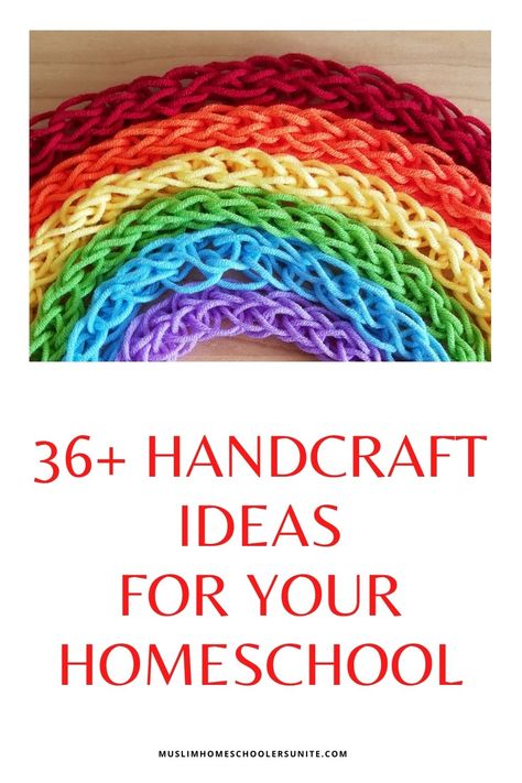 Homeschool Handicraft Fair, Easy Handicrafts For Kids, Handicrafts For Preschoolers, Kids Handicrafts Ideas, Handicrafts For Boys, Preschool Handicrafts, Homeschool Crafts Kindergarten, Homeschool Project Ideas, Art Study Ideas