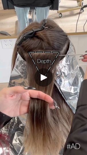 Foilayage Placement, Partial Foilayage, Partial Blonde Highlights, Hair Dye Techniques, Hair Color Placement, Partial Balayage, Balayage Hair Tutorial, Blonde Foils, Baylage Hair