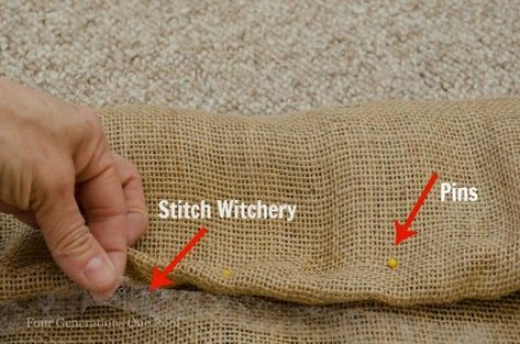 How to make curtains Step by Step | Four Generations One Roof Primitive Window Treatments, Burlap Curtains Diy, Burlap Diy, Primitive Curtains, Curtain Tutorial, Sew Curtains, Sewing Curtains, Make Curtains, Curtains Diy