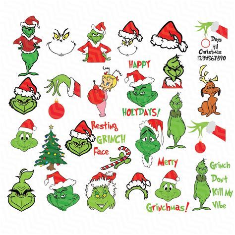 Free Grinch SVG Files - www.my-designs4you.com Natal, Free Grinch Svg, Grinch Svg Free, Grinch Cricut, Grinch Sign, Der Grinch, Etsy Svg Files, Grinch Face Svg, Grinch Hands