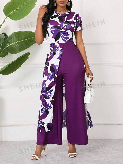 Outing Dress, Mens Traditional Wear, Ankara Jumpsuit, Work Dresses For Women, African Fashion Women Clothing, Team Work, African Fashion Women, Latest African Fashion Dresses, Fabric Floral