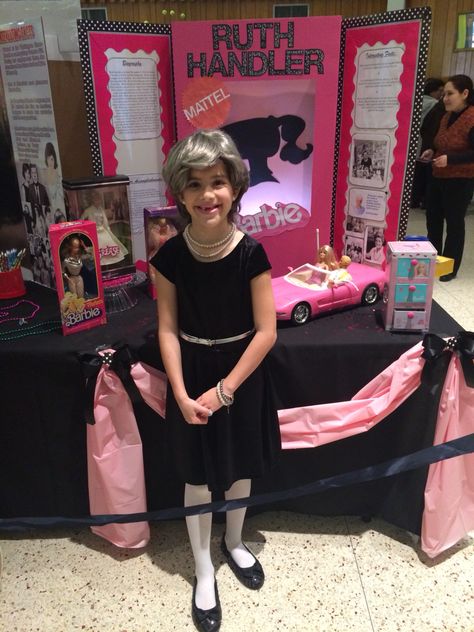 Ruth Handler Board - wax museum 2015 Wax Museum School Project Girl, Living Wax Museum Project Kids, Wax Museum School Project Ideas, Wax Museum Project For Kids, Kids Old Man Costume, Living Wax Museum, Wax Museum School Project, Giraffe Project, Wax Museum Ideas