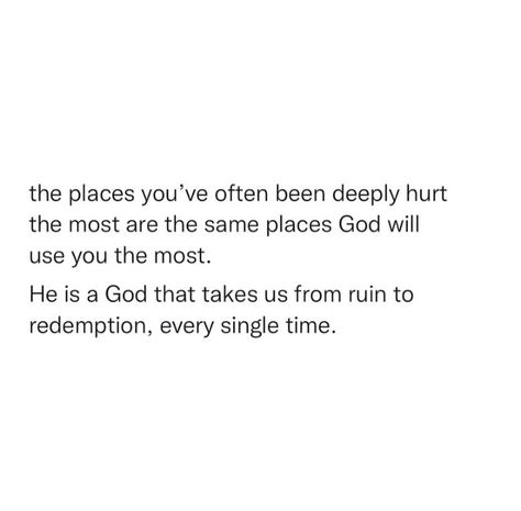 Gods Redemption Quotes, Redemption Quotes, Bible Knowledge, Tell The Truth, Quote Aesthetic, Real Talk, Christian Quotes, Cool Words, Life Lessons