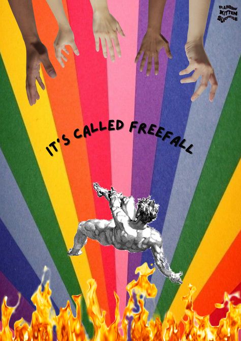 Rainbow Kitten Surprise Its Called Freefall, Rainbow Kitten Surprise Wallpaper, Rainbow Kitten Surprise Aesthetic, Rainbow Kitten Surprise Poster, Rainbow Kitten Surprise Tattoo, It's Called Freefall, Rainbow Kitten Surprise, Kitten Surprise, Rainbow Kittens