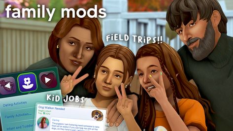 simple family gameplay mods | Patreon Sims 4 Life Manager Mod, Sims 4 Siblings Mod, Hq Mod Sims 4, Sims 4 Gameplay Ideas Family, Sims 4 Active Jobs, Family Dynamics Sims 4, Sims 4 Game Mod, Sims 4 Relationship And Pregnancy Mod, Sims 4 Life Drama Mod